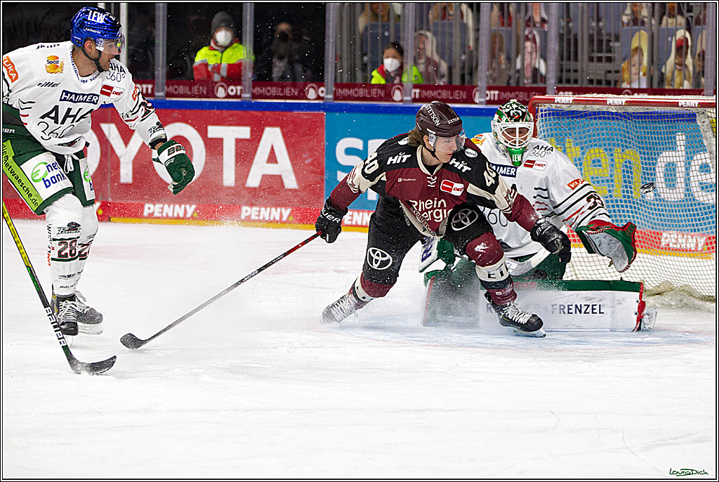PENNY DEL;  Koelner Haie - Augsburger Panther; Koeln, 05.04.2021